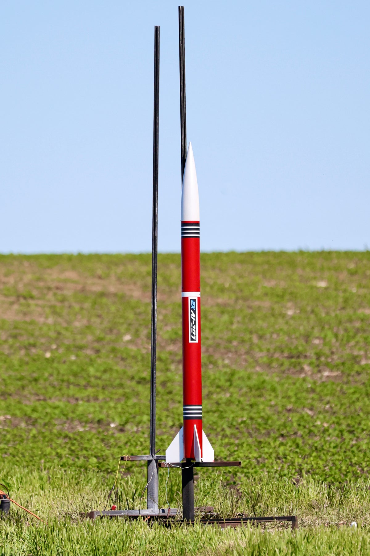4-inch LOC-IV X2 Rocket Kit | Level 1 and 2 Certification Rocket Kit ...