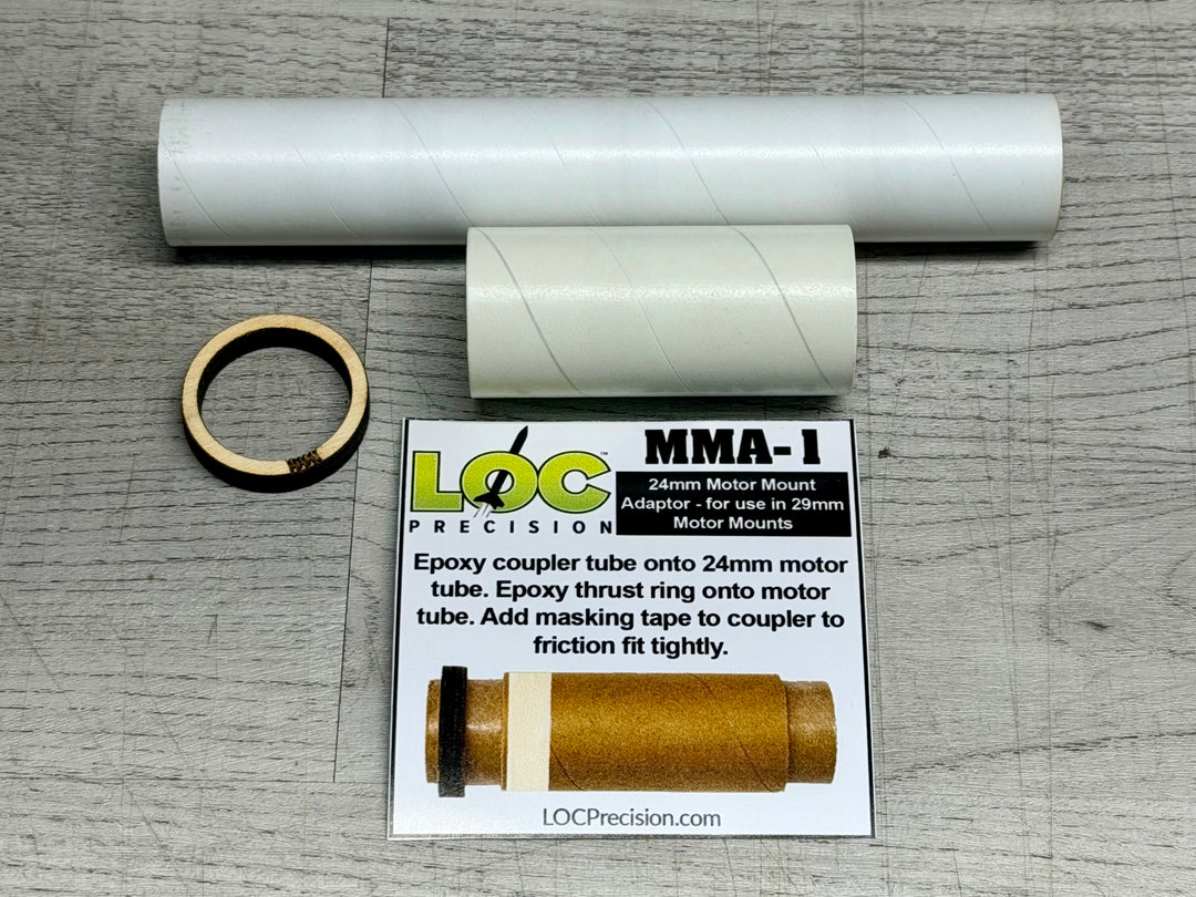 LOC Cardboard Motor Mount Adapters