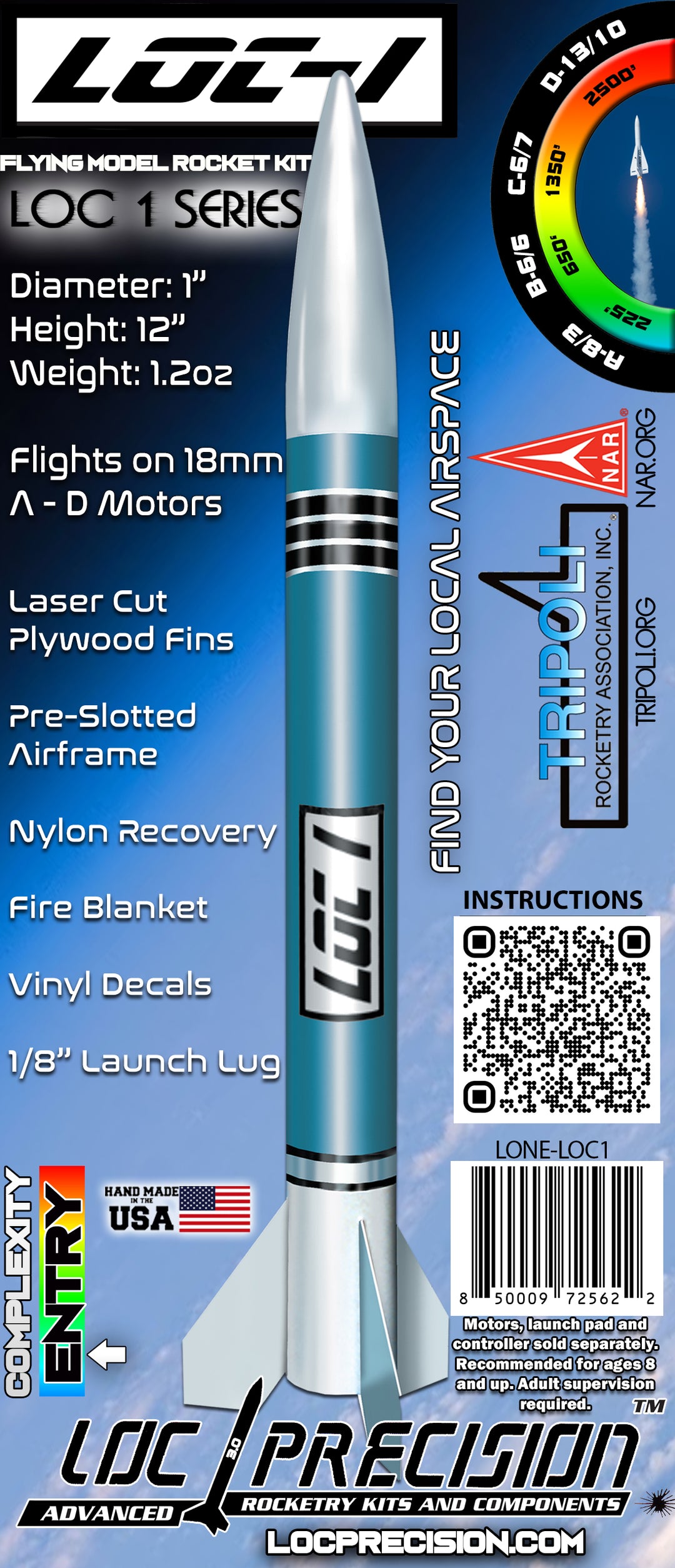 Loc1 Vector LOC-I – LOC Precision / Public Missiles Ltd.