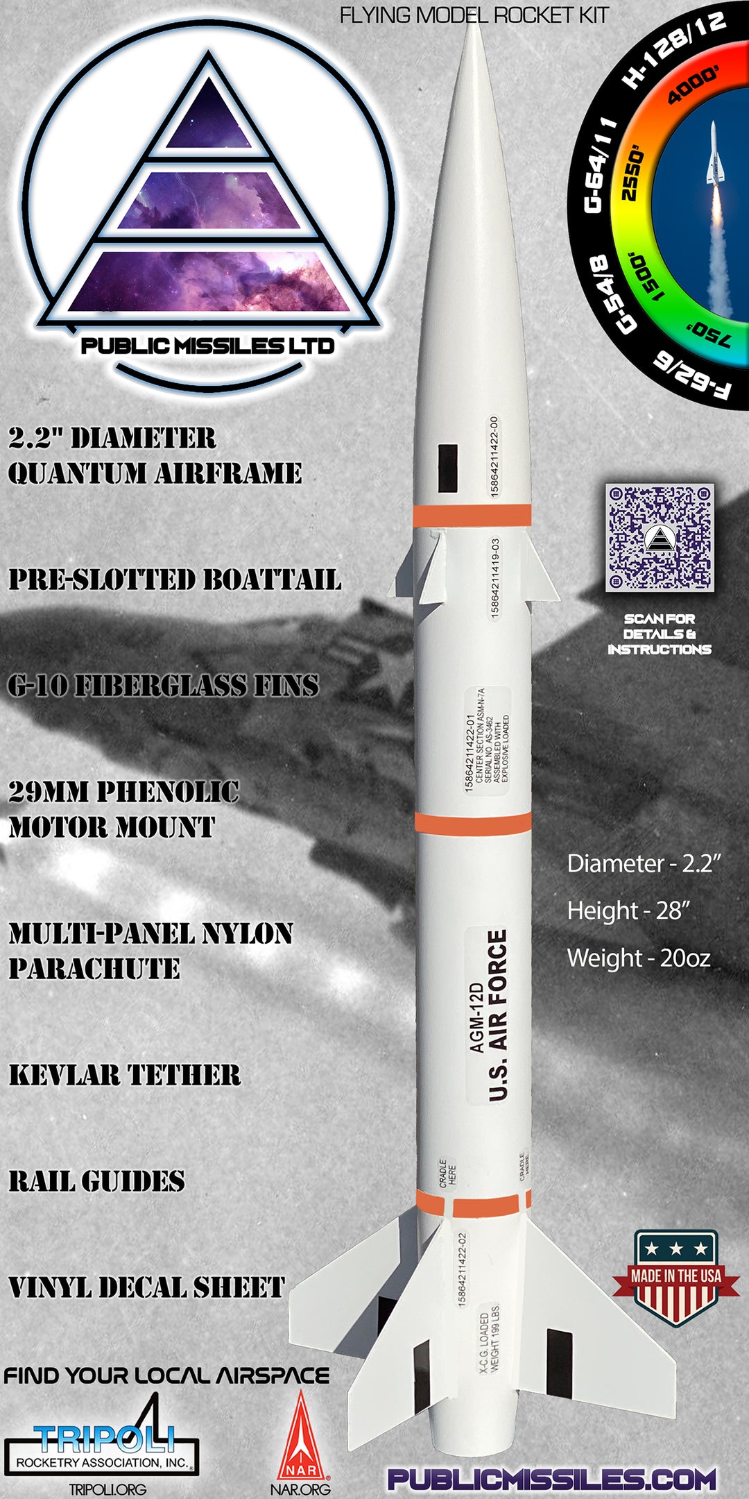 Bull Puppy 2.2 Rocket Kit