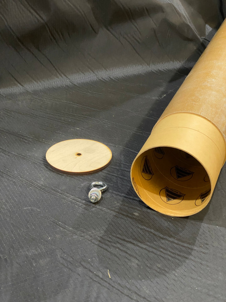 Fiberglass Wrapped Payload Section
